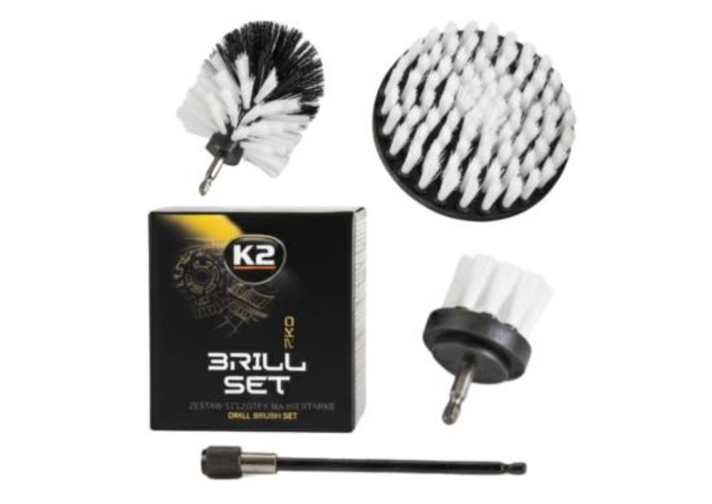 K2 Brill Set PRO DRILL Brush Set на дриль для чищення професійний