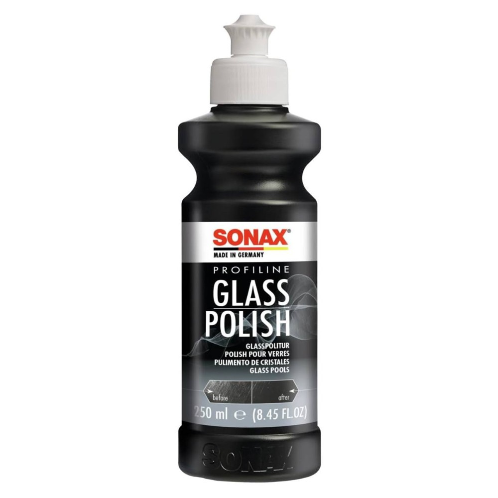 SONAX PROFILINE Glass Polish Засіб для хіміко-механічної поліровки скла з оксидом церію 250 мл