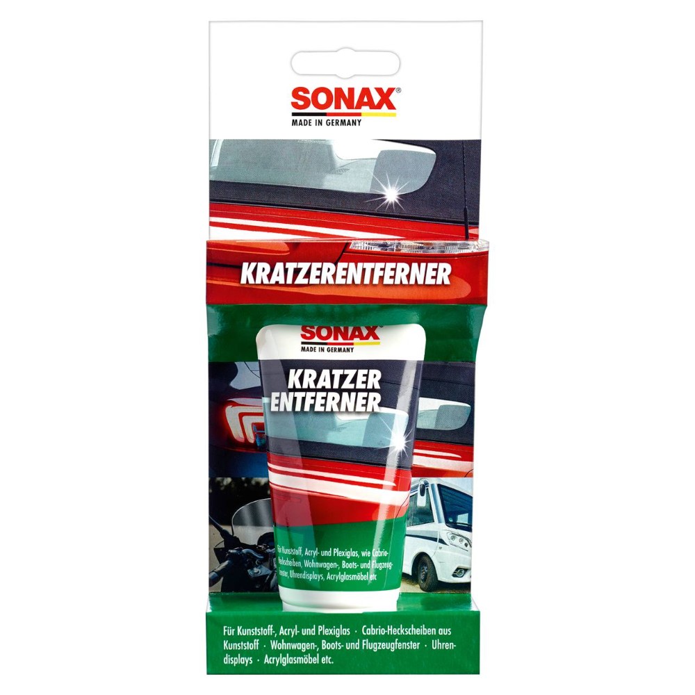 SONAX Scratch Remover Поліроль для фар, акрилу, пластика 75 мл