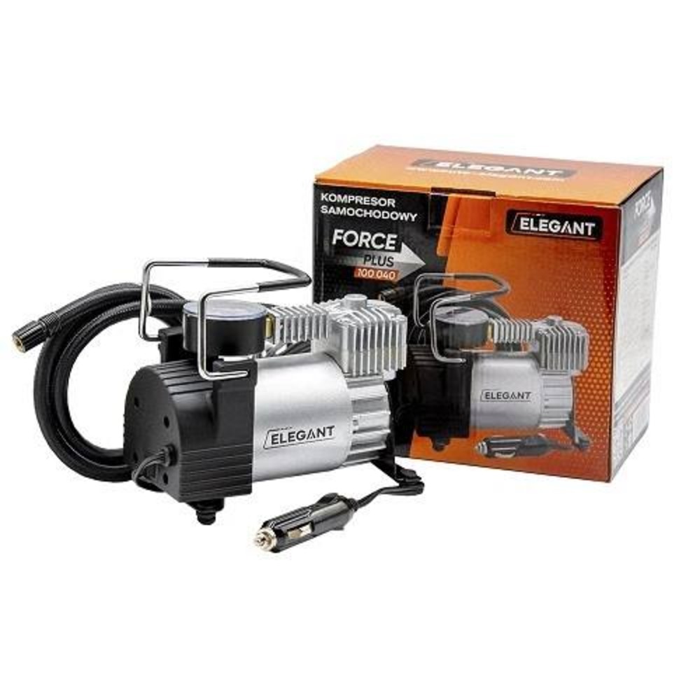 ELEGANT Компресор автомобільний FORCE PLUS 35л/хв 10Атм 150W