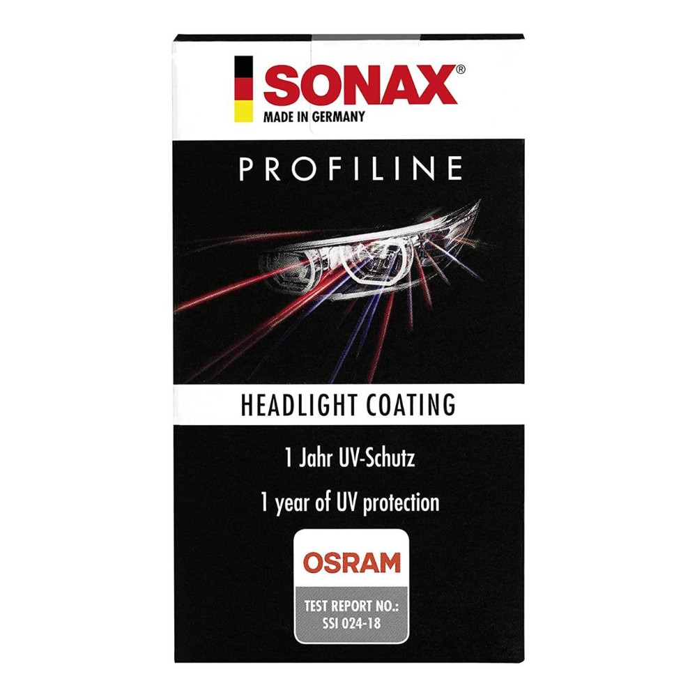 SONAX PROFILINE Headlight Coating UV-filter Керамічне захисне покриття для пластикових фар 10 шт