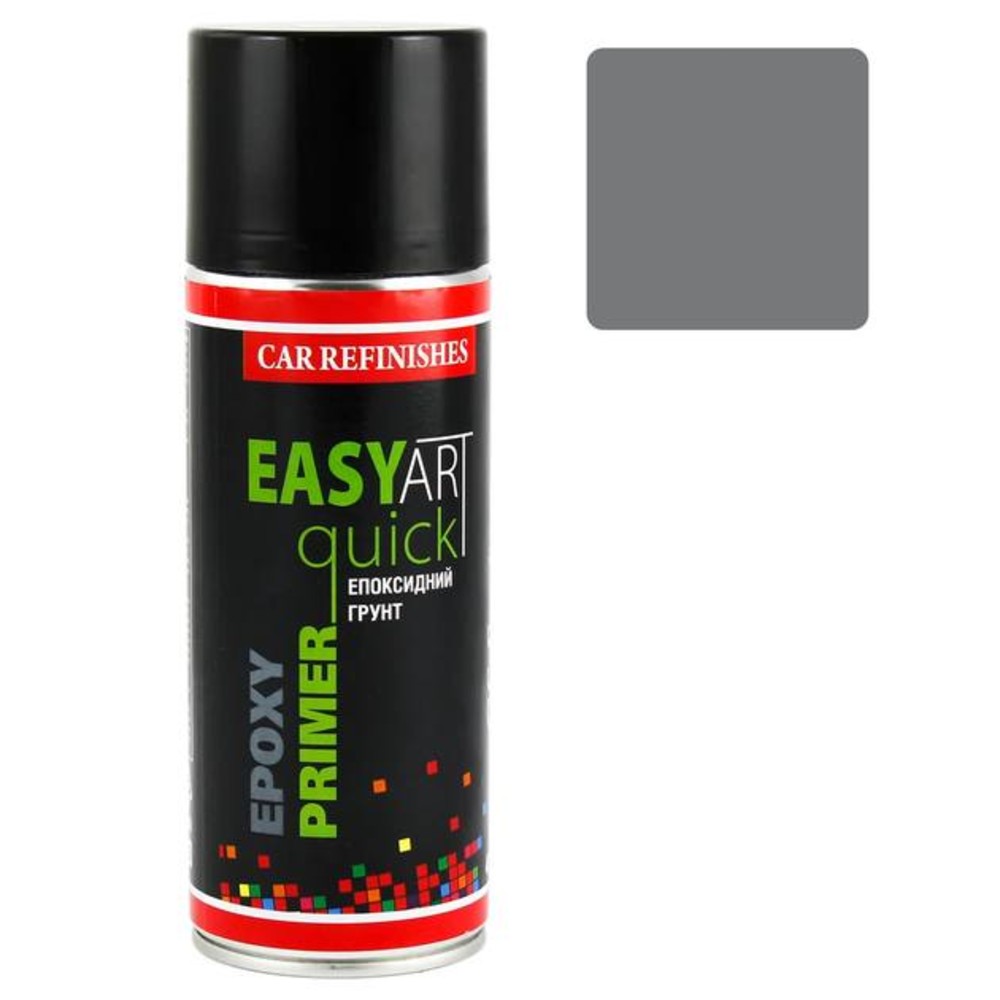 CS SYSTEM Ґрунт епоксидний Easy Art Epoxy Primer сірий матовий аерозоль 400 мл