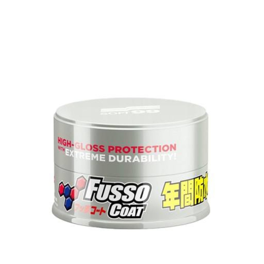 SOFT99 Твердий віск  Fusso Coat 12 Months Protection White