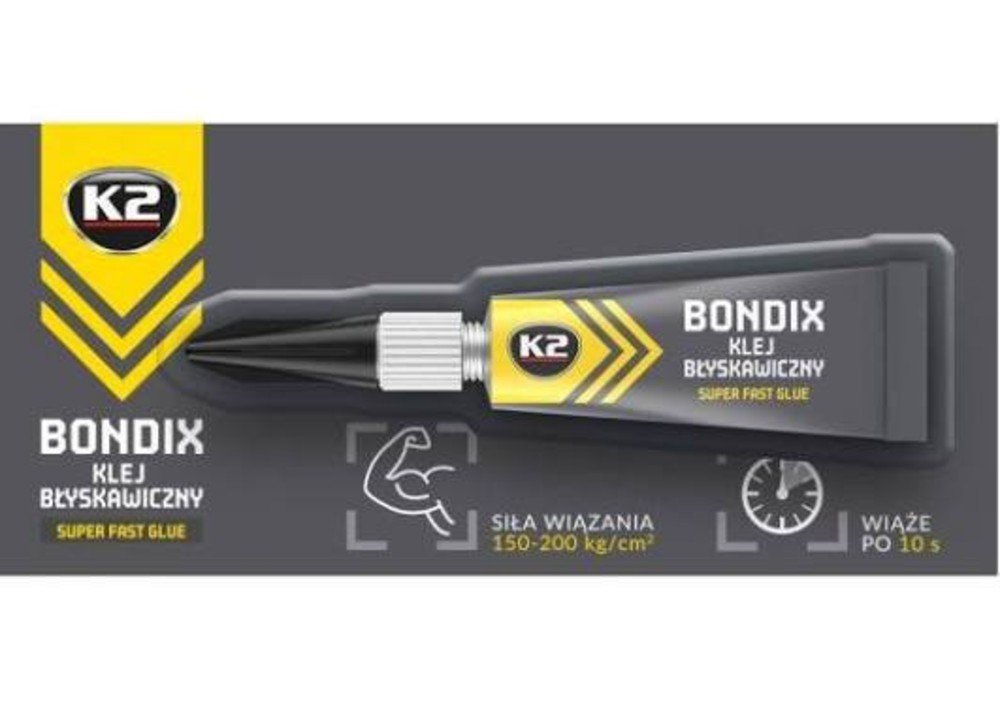 K2 Супер клей Bondix Super Fast 3 г
