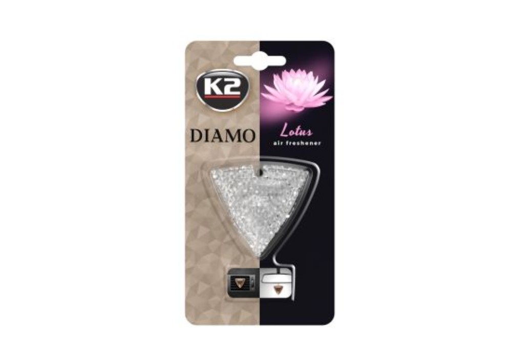 K2 Ароматизатор для салону авто Diamo квітка лотос