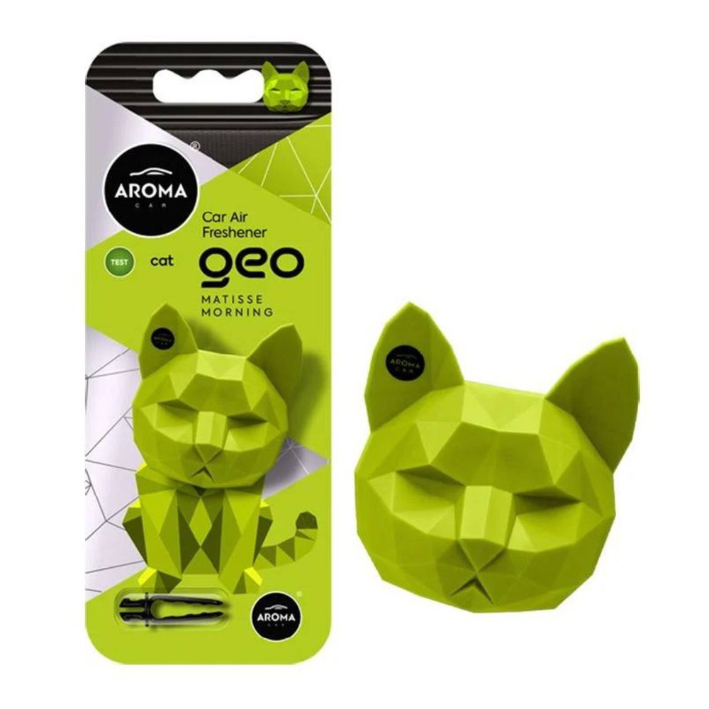 Aroma Car Автомобільний полімерний ароматизатор GEO Cat - Matisse Morning