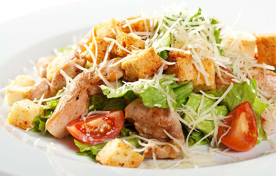 Салат  Цезарь  (ЛАНЧ)