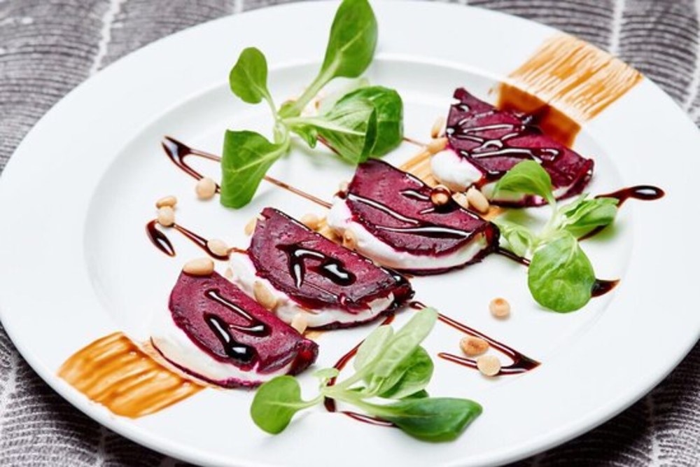 Равиоли из свеклы