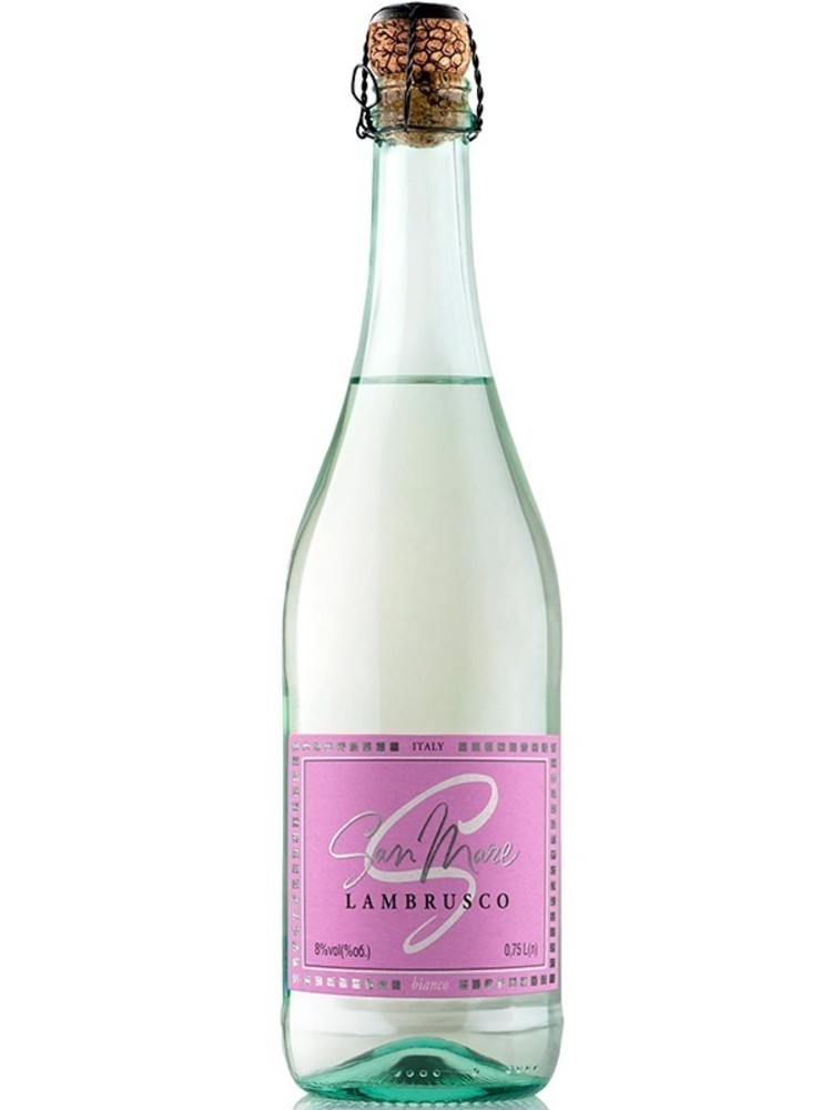 Вино San Mare Lambrusco dell Emilia Bianco (біле н/сол)