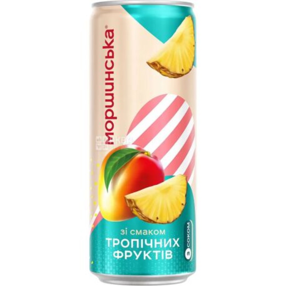 Лимонад Моршинська Тропічні фрукти 0,33
