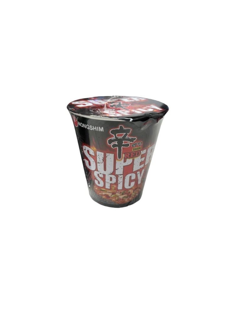 Локшина швидкого приготування в стаканчику Shin Red Super Spicy 68г
