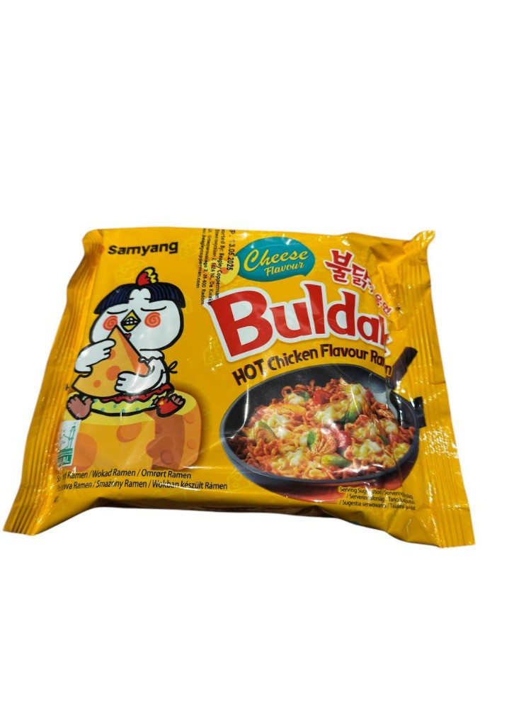 Локшина швидкого приготування з куркою та сиром Cheese Hot SAMYANG 140г