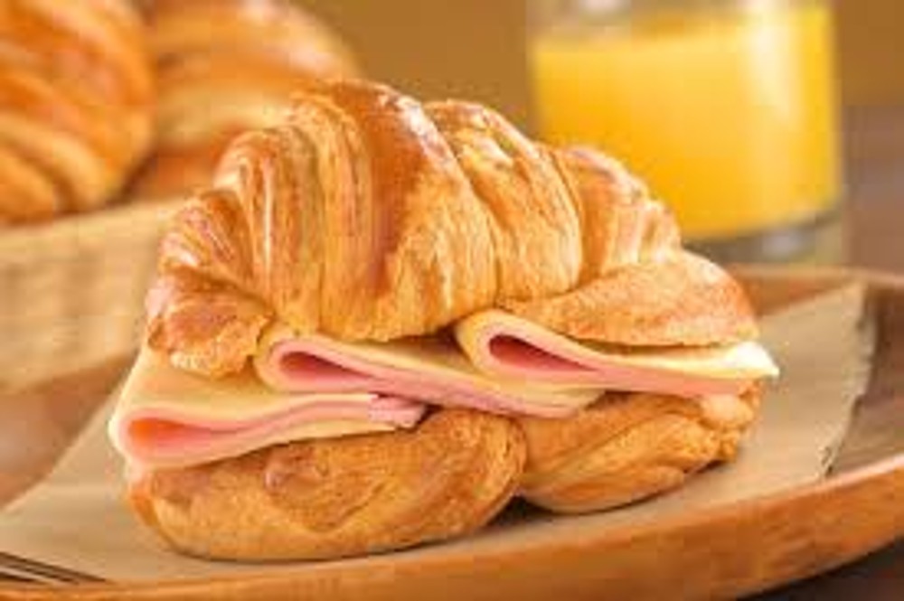 croissant jamon y queso