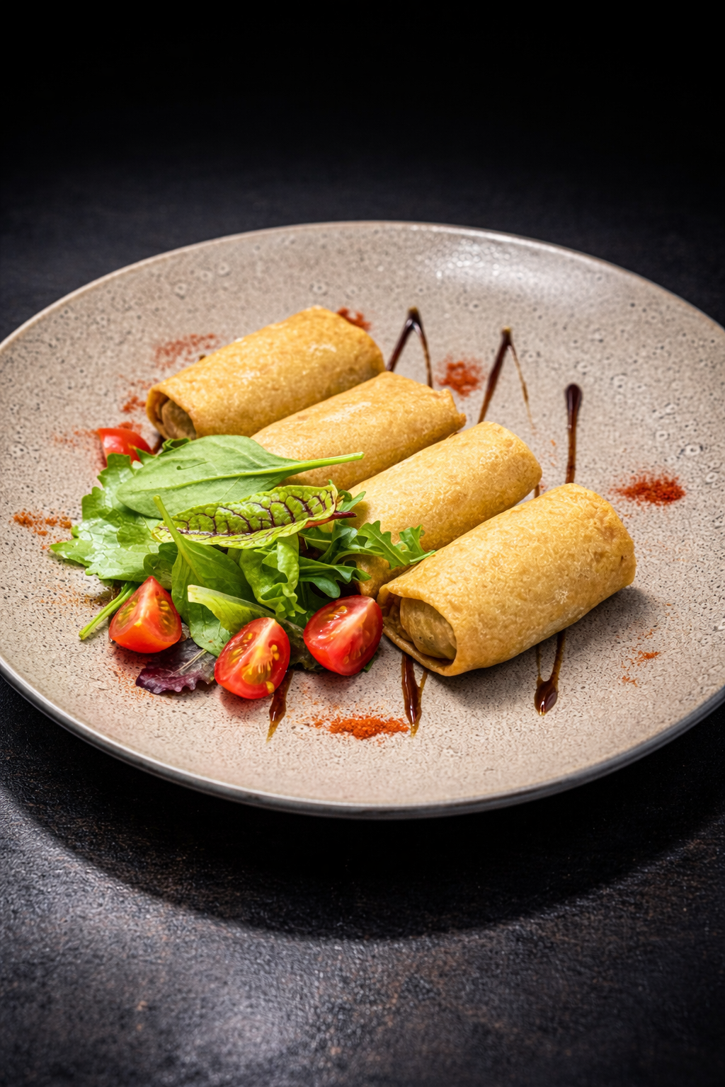 Млинці з куркою та грибами