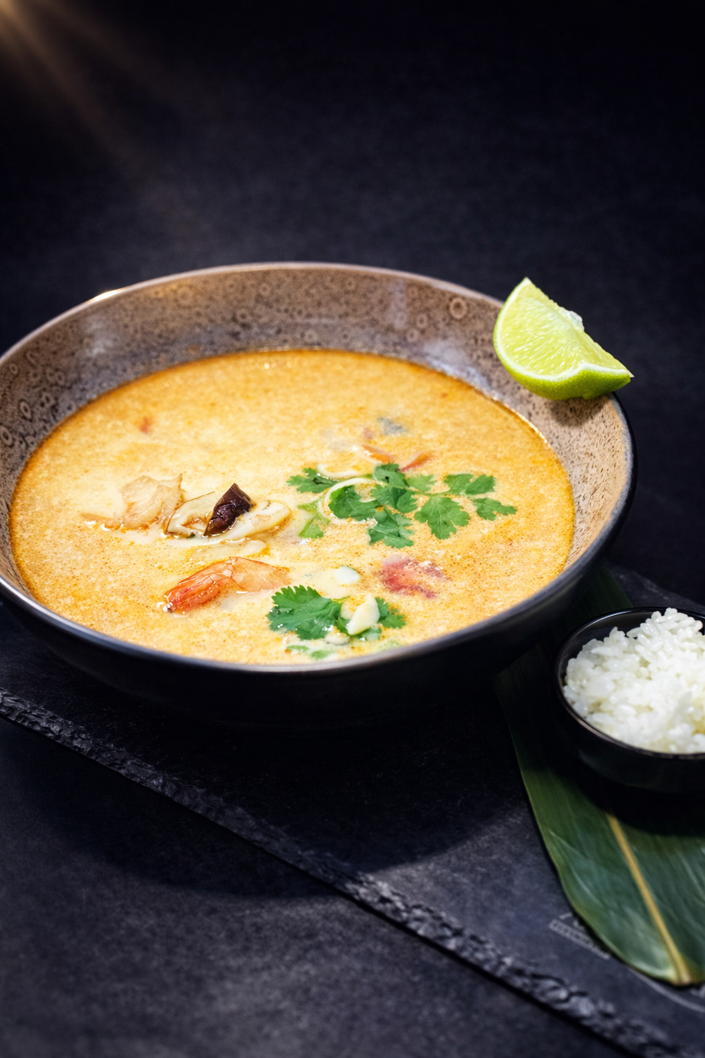 Том Ям з креветками