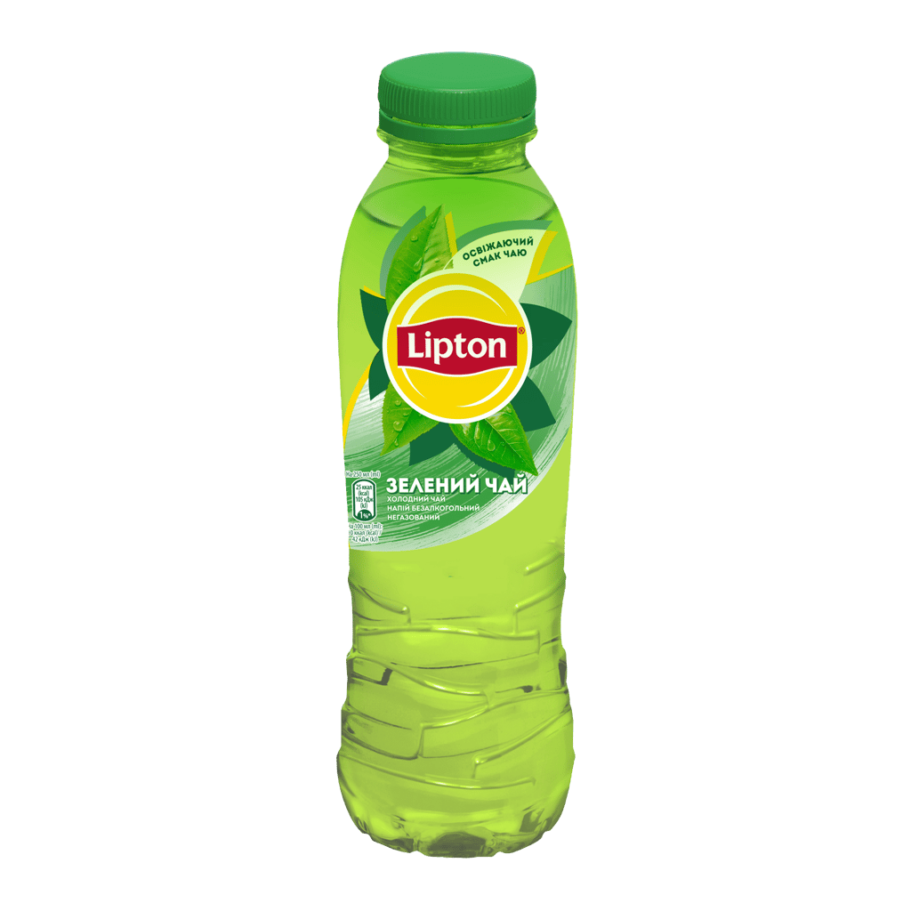 Холодний зелений чай Lipton 0.5л