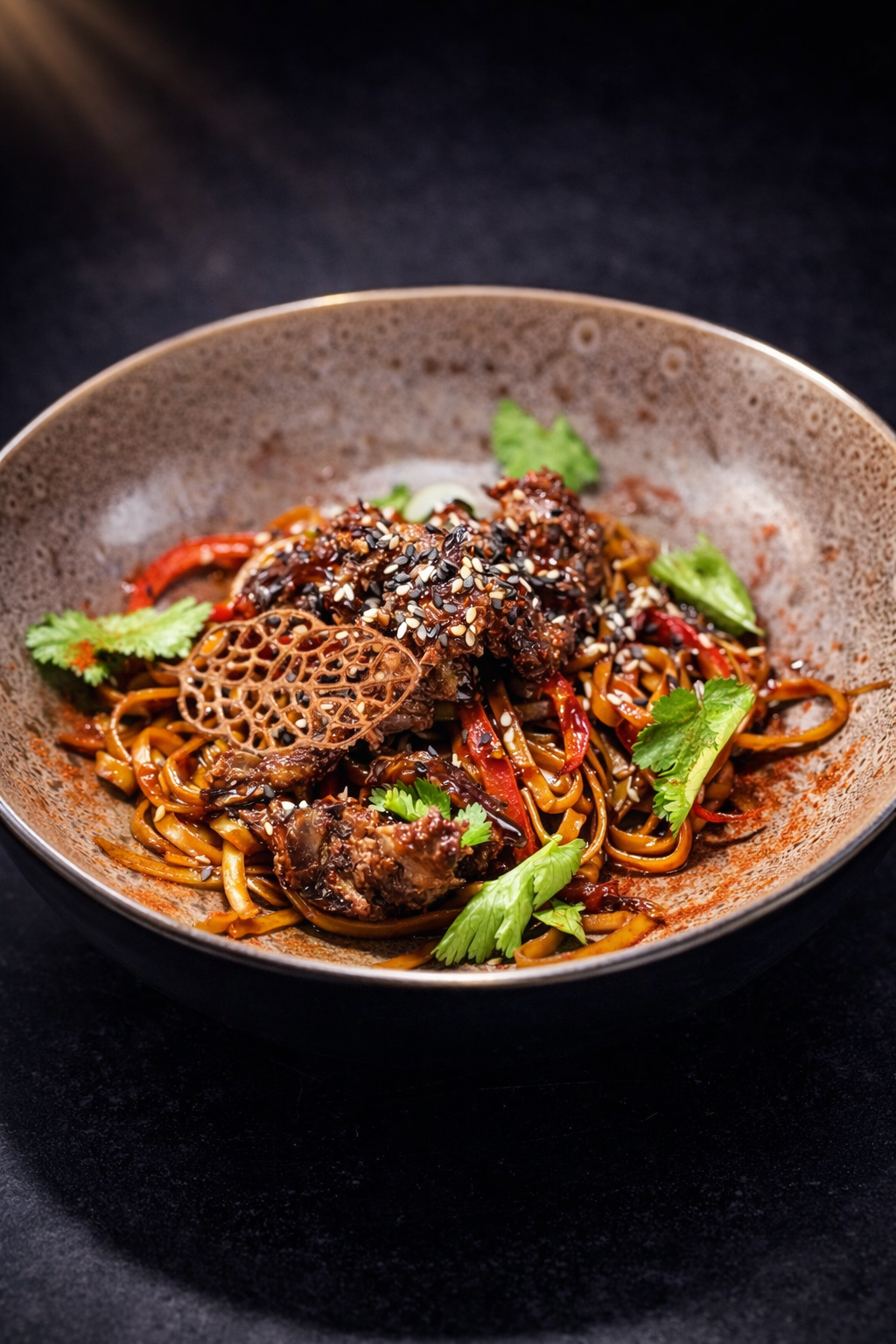 Удон з яловичиною