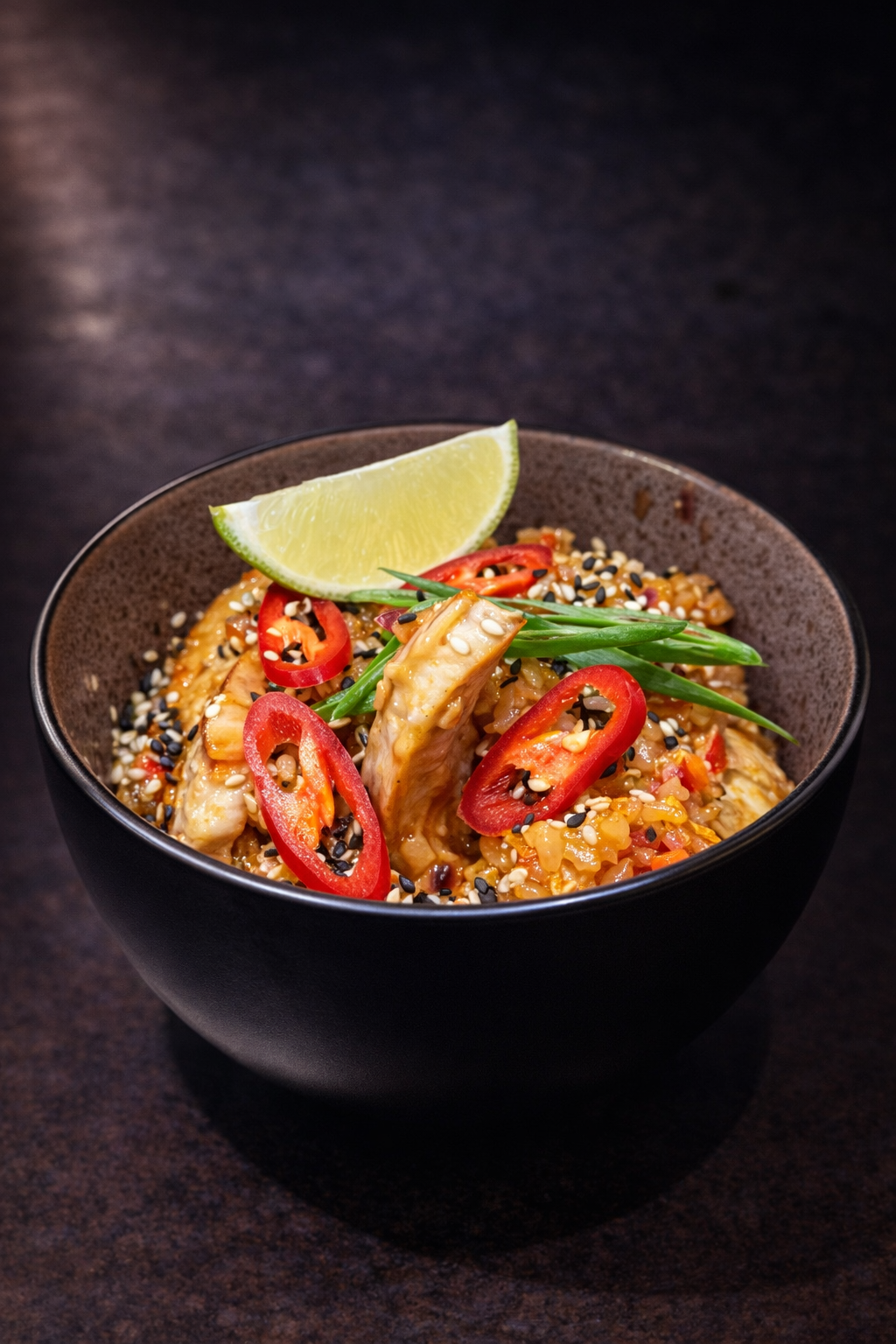 Тайський рис з куркою