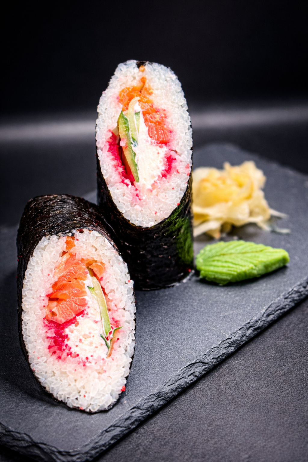 Сушірітто з лососем