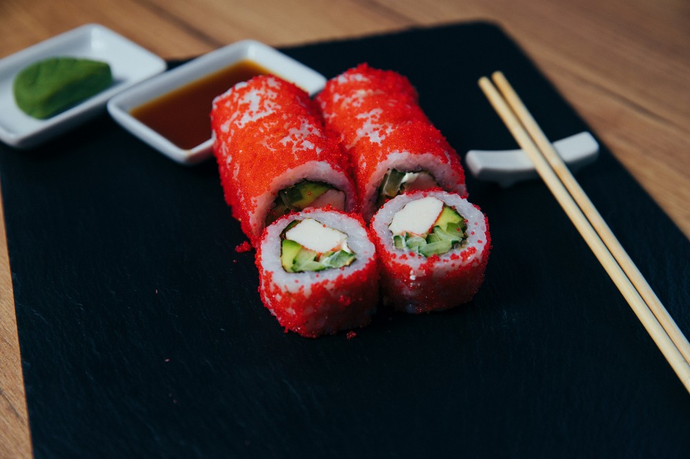 Каліфорнія з лососем Болт