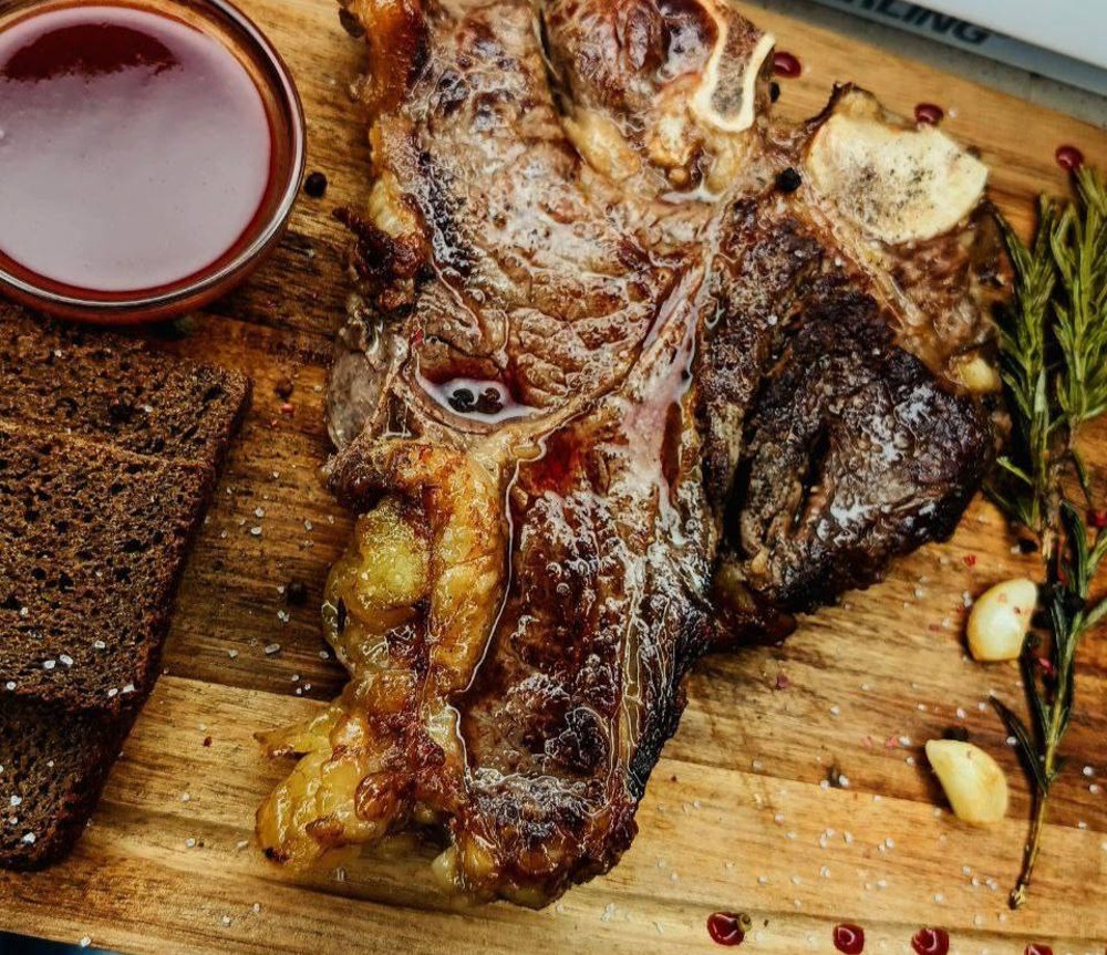 Стейк Портерхаус/T-Bone (__) medium, (__) medium well, (__) welldone