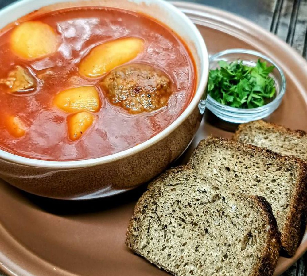 Chili Кон карне суп
