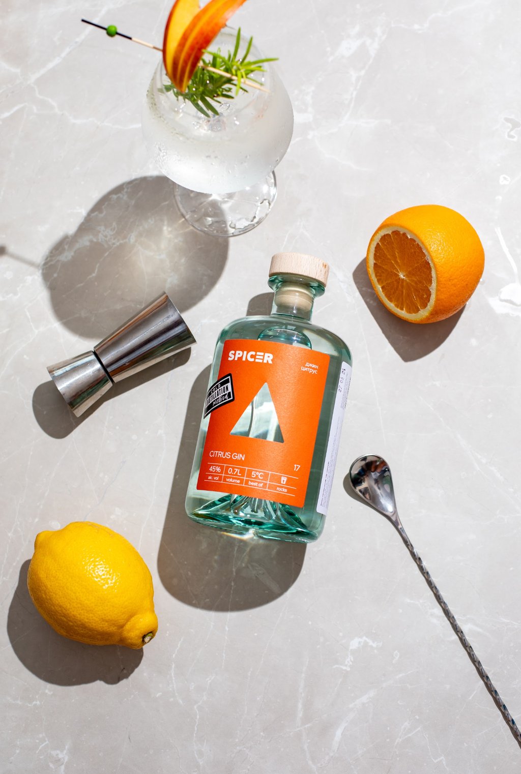 Джин "SPICER" Citrus Gin