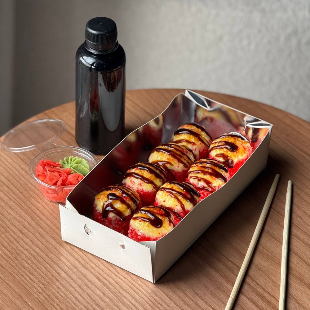 Запечена каліфорнія в ікрі