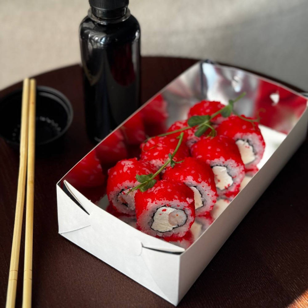 Філадельфія в ікрі з креветкою