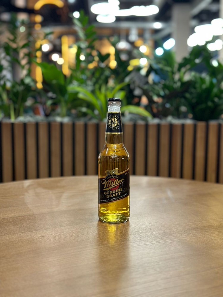 Пиво Miller Genuine Draft 4.7% vol 0.45(пл)