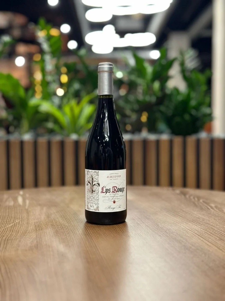 Вино Aujoux Lys Rouge  Moelleux ч.н/солод. 150ml