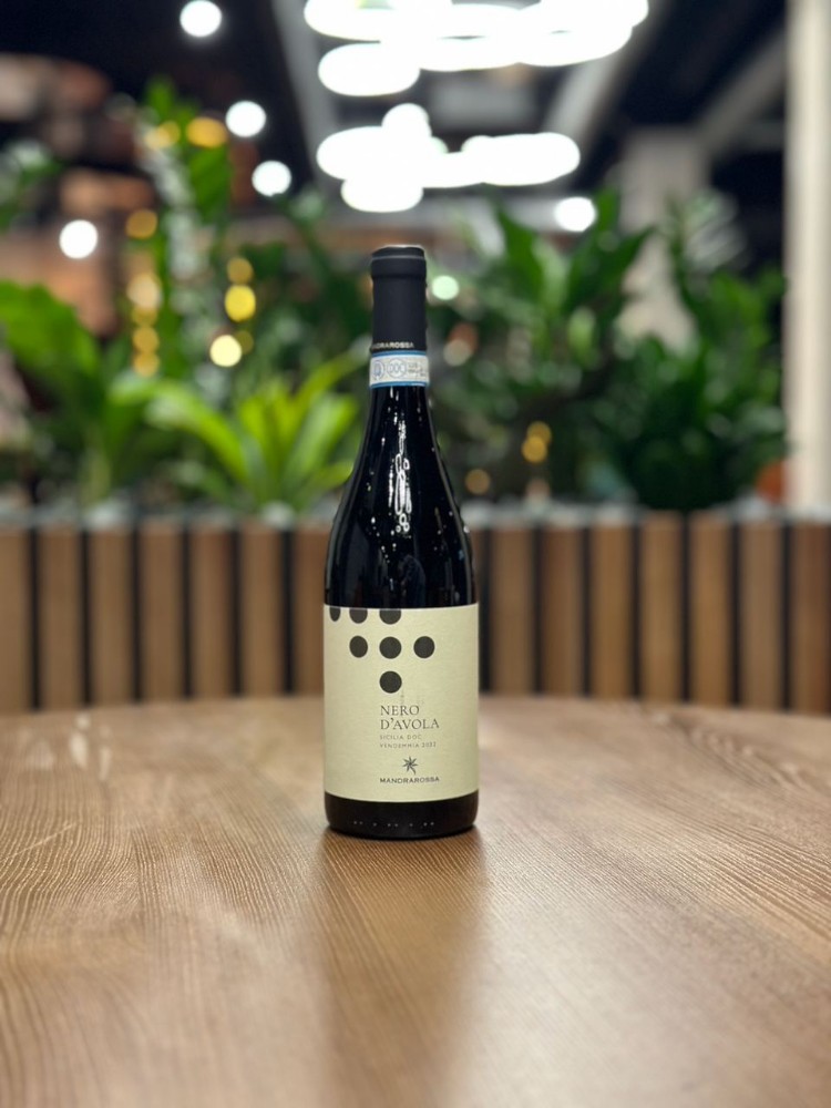 Вино Settesoli Mandrarossa ч.сухе 750ml