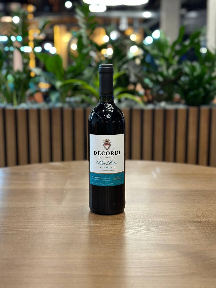 Вино Decordi Vino Rosso ч.н/сол150ml