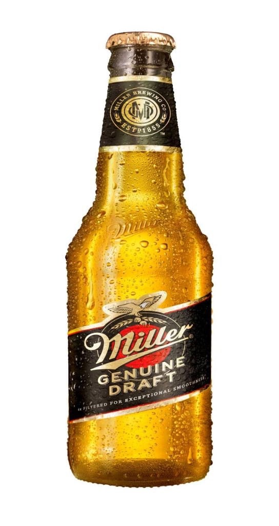 Пиво Miller Genuine Draft 4.7% vol 0.45(пл)