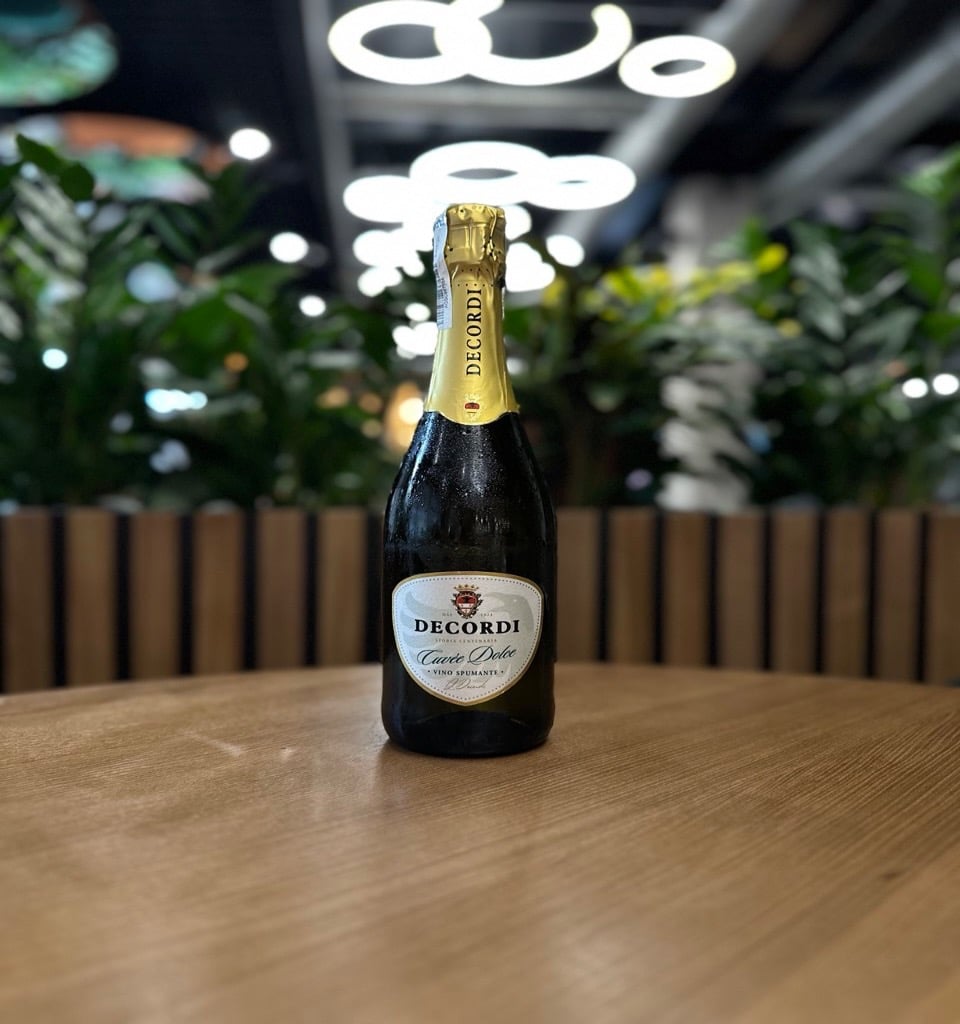 Ігр.вино Decordi Cuvee Dolce Vino Spumante біле солодке  750ml