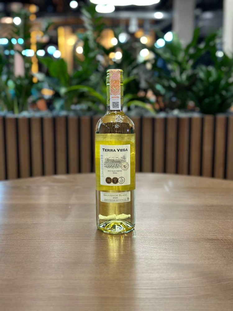 Вино Terra Vega Sauvignon Blanc б.сухе 750ml