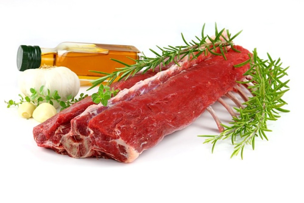 Rack of New Zealand lamb