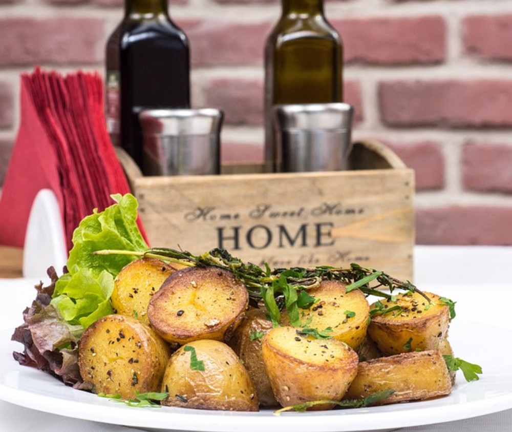Baked potatoes