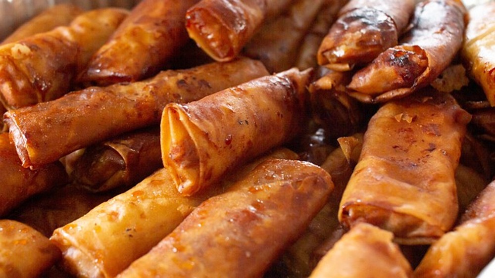 Lumpia with chicken 