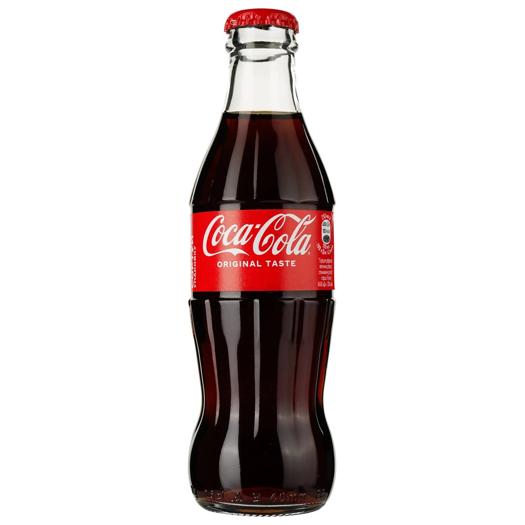 Вода Coca-Cola 0,25 л скло