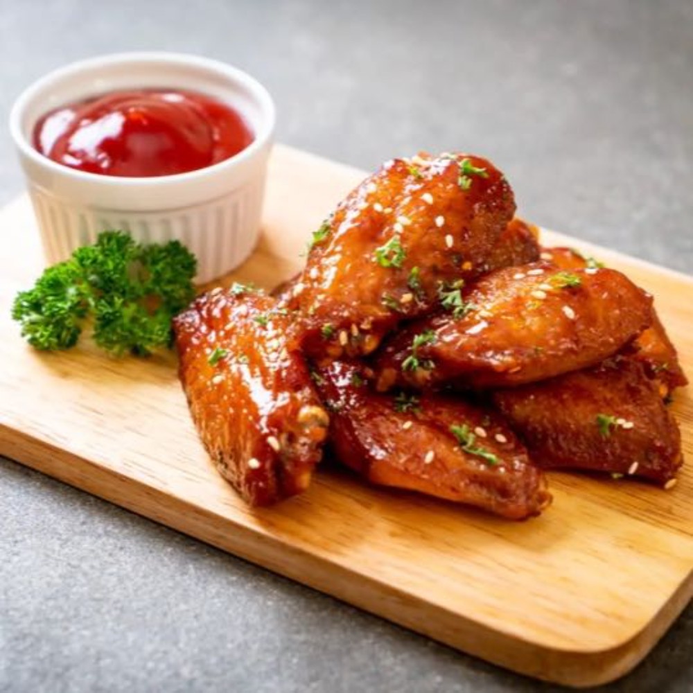 Barbekü souslu qanad