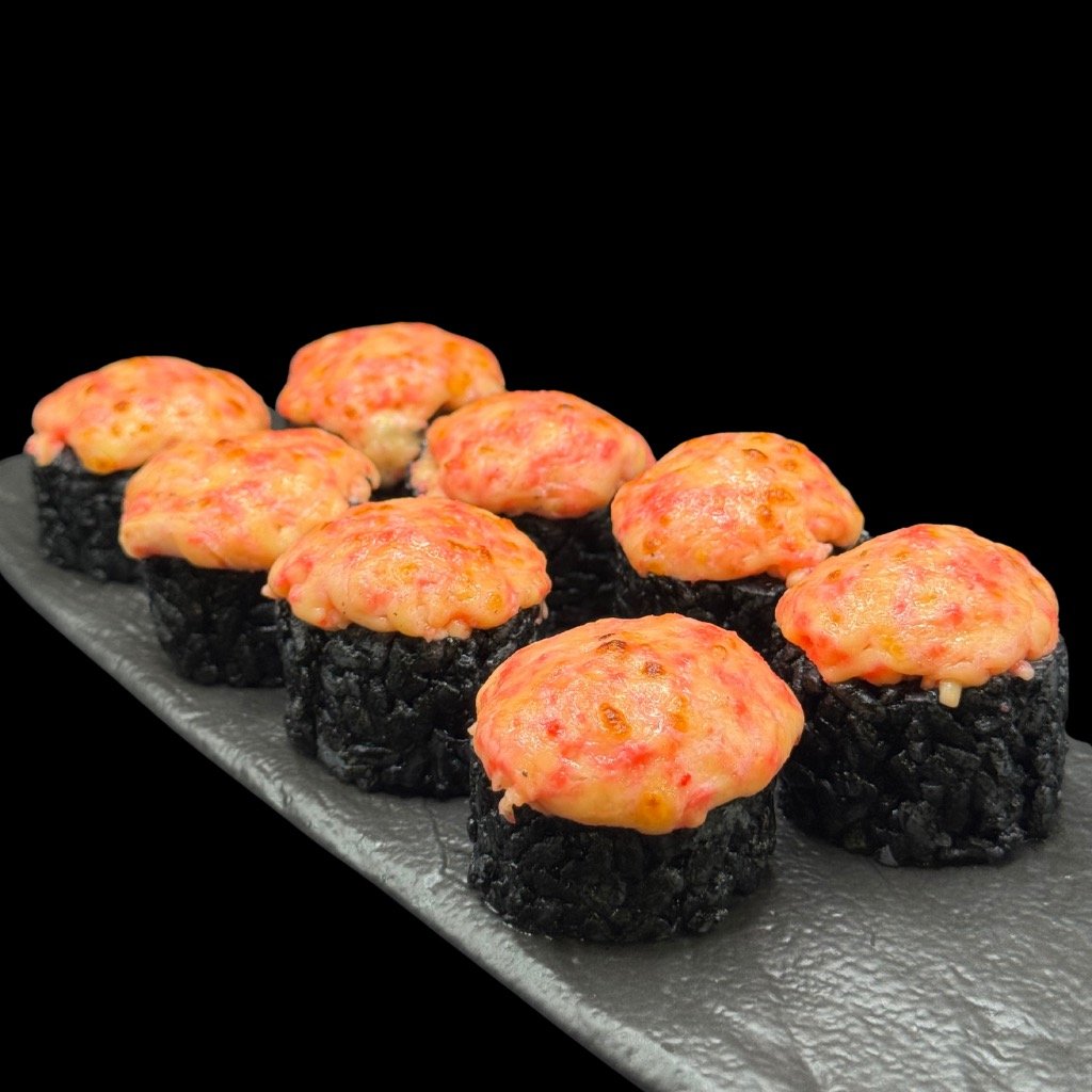 Запечена креветка з грушею