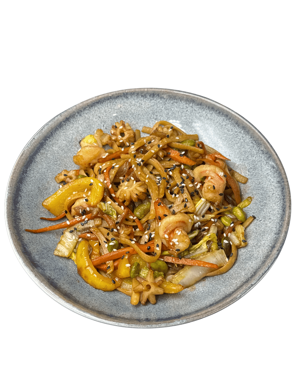 Удон з морепродуктами