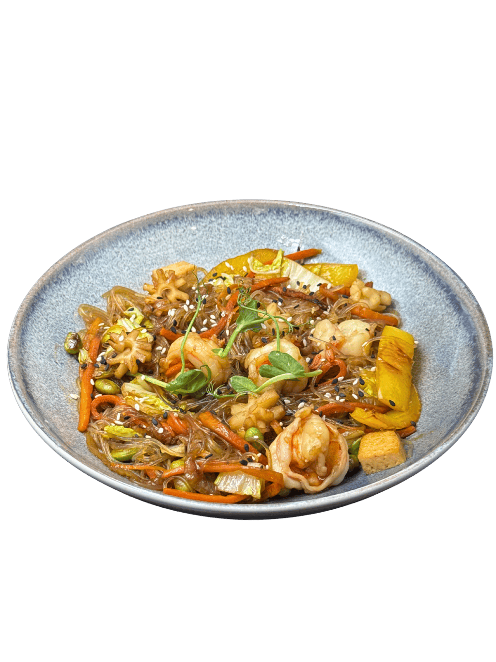 Фунчоза з морепродуктами