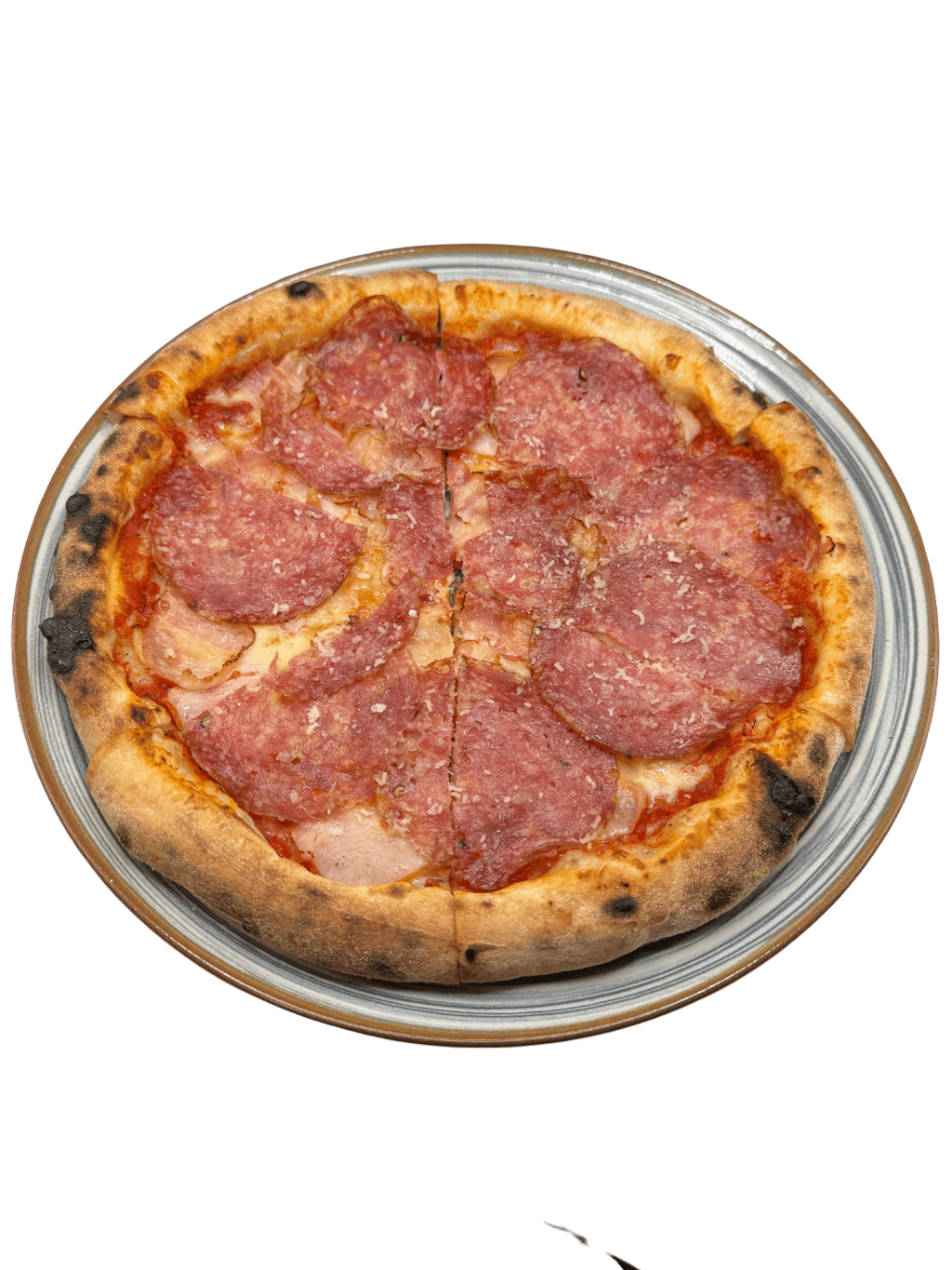 Піца Мʼясна з прошутто