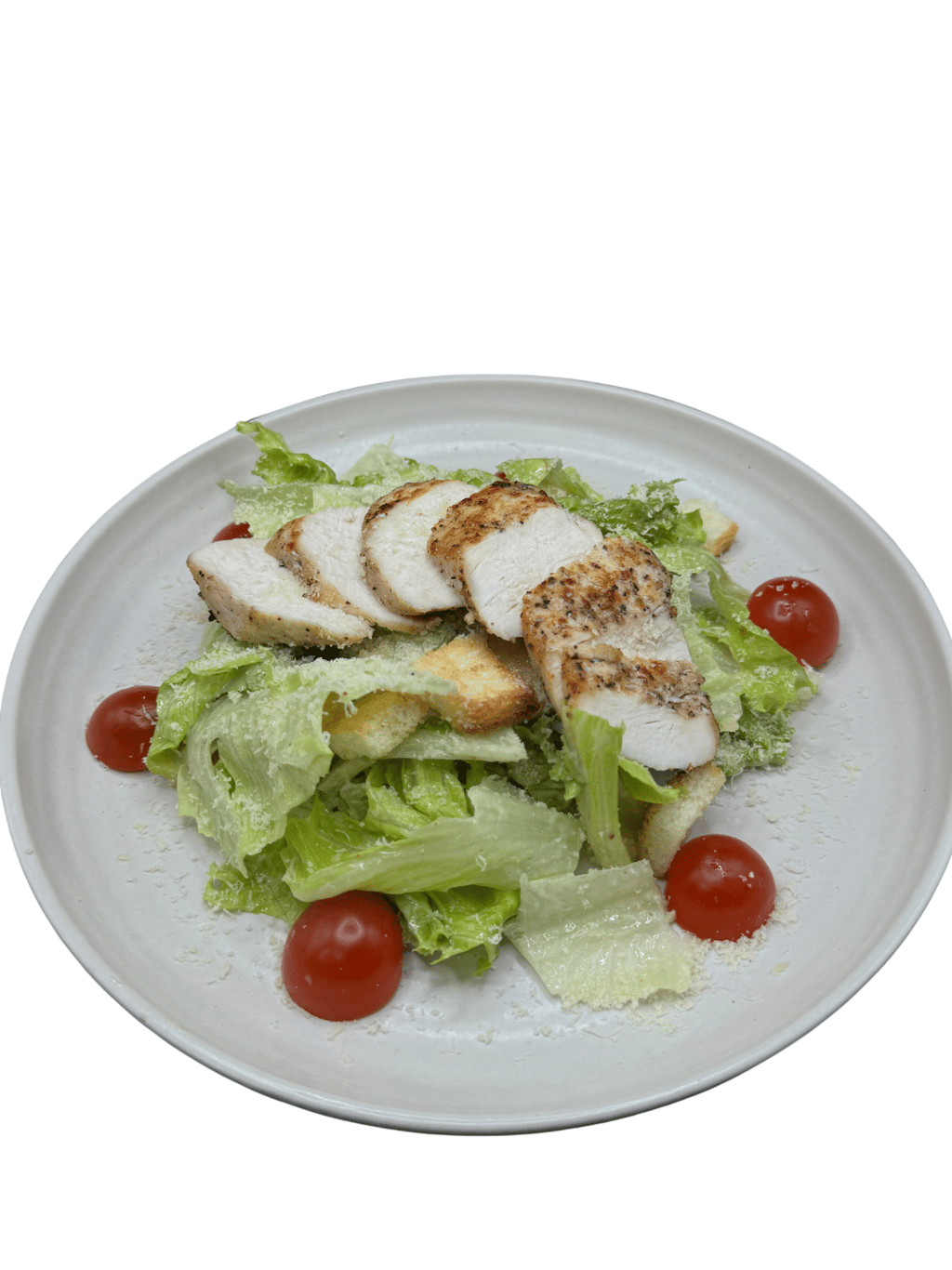 Цезар з куркою та анчоусним соусом