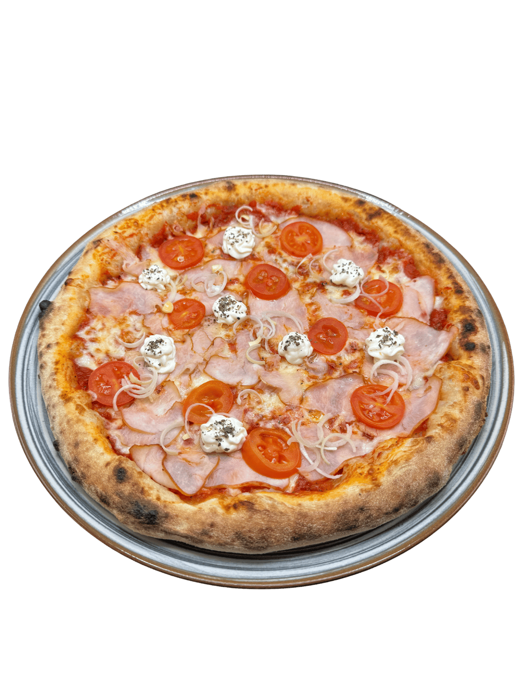 Піца З копченою куркою