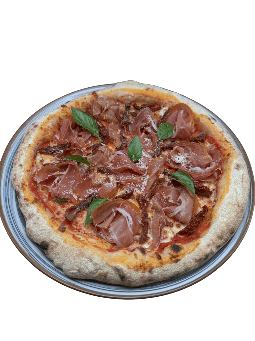 Піца Прошутто з вʼяленими томатами