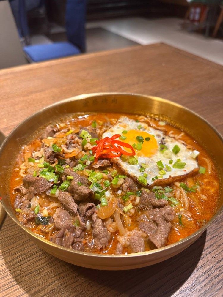 80. Рамьон з яловичини 🌶🌶🌶/ 肥牛辛拉面 / Ramen with beef