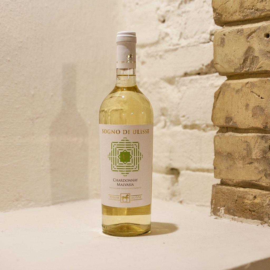 Вино біле Sogno di Ulisse Chardonnay Malvasia 750 мл